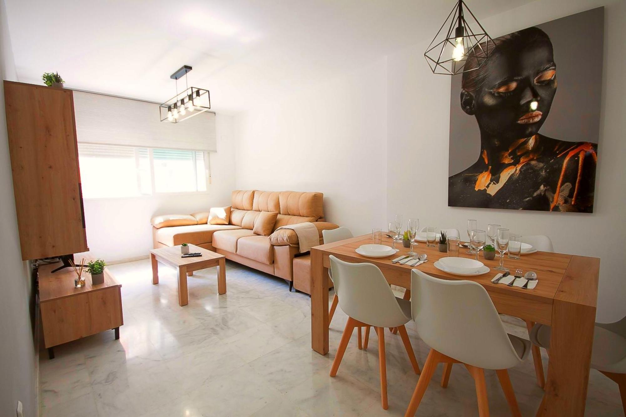 Ave Huelin 3Rooms Alojamiento Con Parking Y Ac Málaga Exterior foto